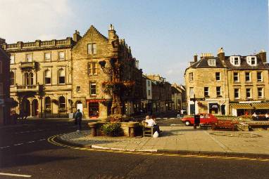 Marktplatz in Jedburgh