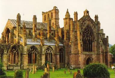 Die Melrose Abbey