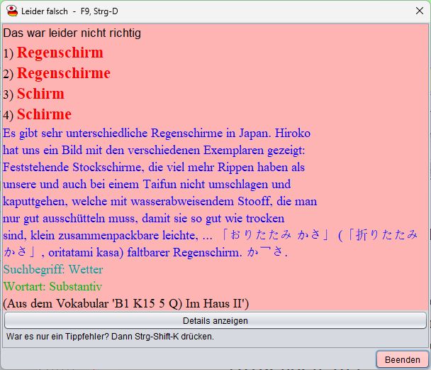 Japanischer_Vokabel_Trainer_016_Abfrage_Vokabeln_Bewertung_einzeln_falsch
